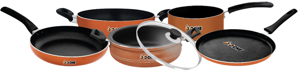 Boche KTF Uruli Saucepan Combo6PC NIB